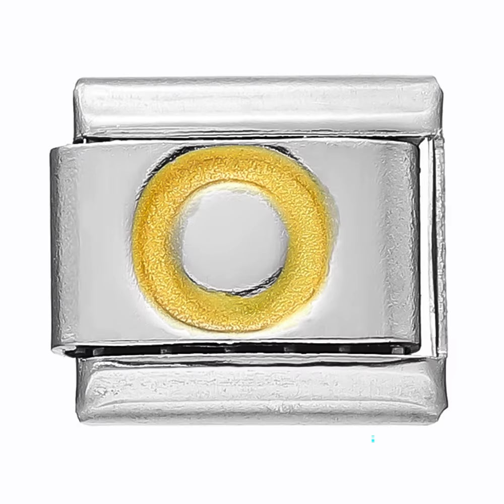 Create Stunning DIY Bracelets with Our 9mm Stainless Steel Module Charm Italian Links - A-Z 26 Letters for Personalized Jewelry Making