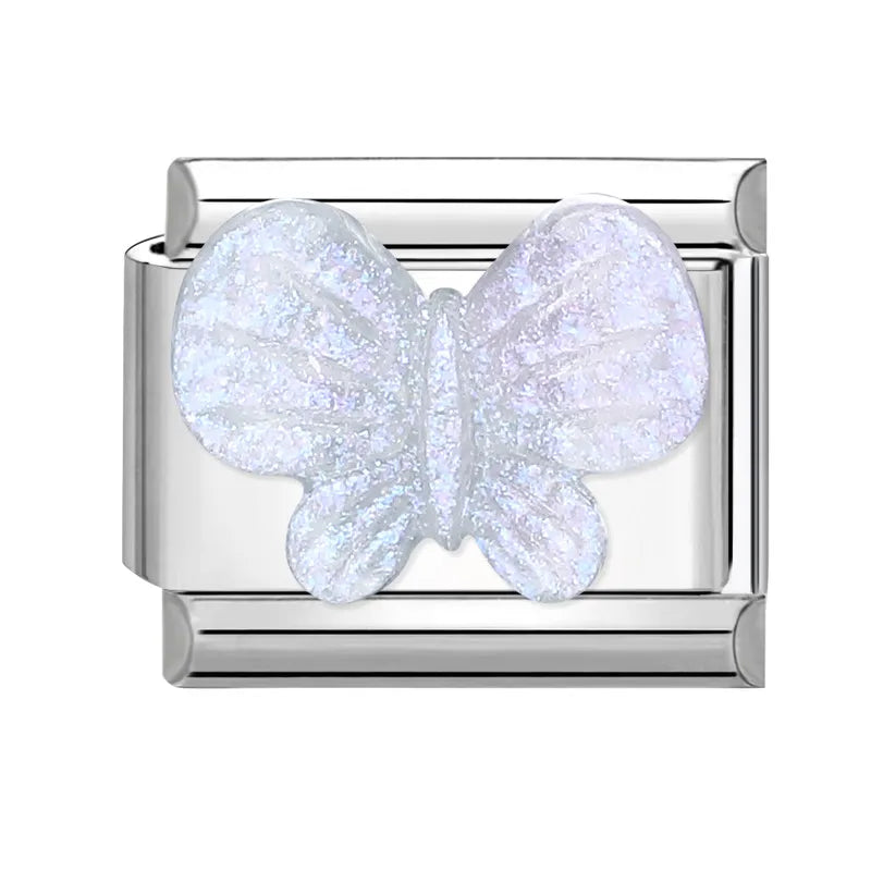 Charm Bracelet Shine Starfish Sea Shell Star Rhinestone Fit 9Mm Italian Link Bracelet Stainless Steel Jewellery DIY Making Gifts