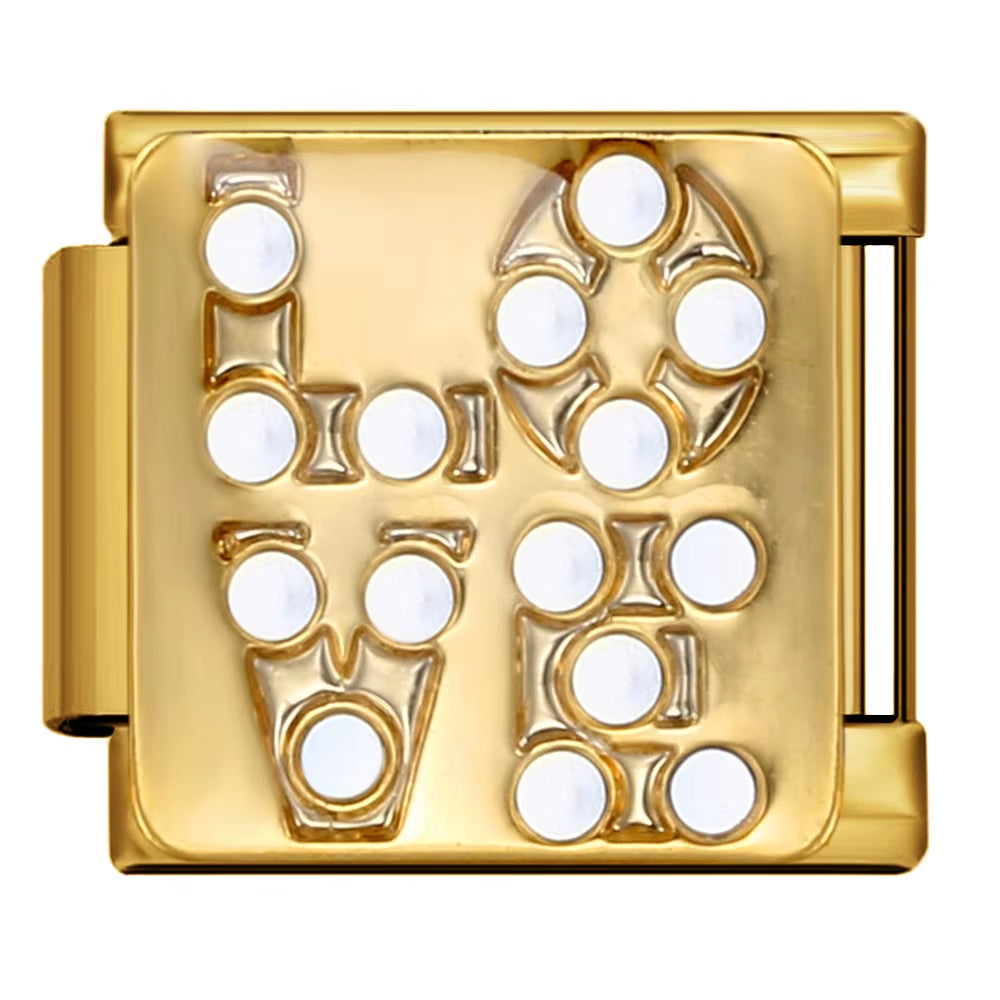 Gold Color Cat Giraffe Star Butterfly Phone Italian Charms Links Fit 9Mm Stainless Steel Bracelet Making DIY Jewelry