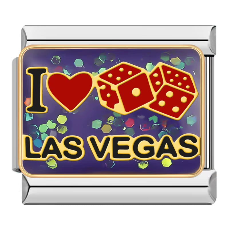 2024 Women'S I Love Dad Mum You Dog Italian Charms Links Beads Fit 9Mm Stainless Steel Bracelet Diyjewelry Gift ZH024